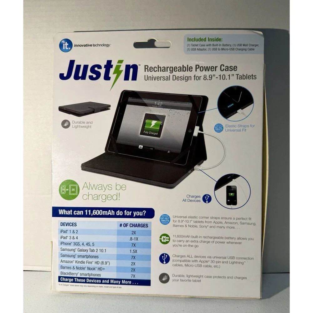 Innovative Technology just rechargeable